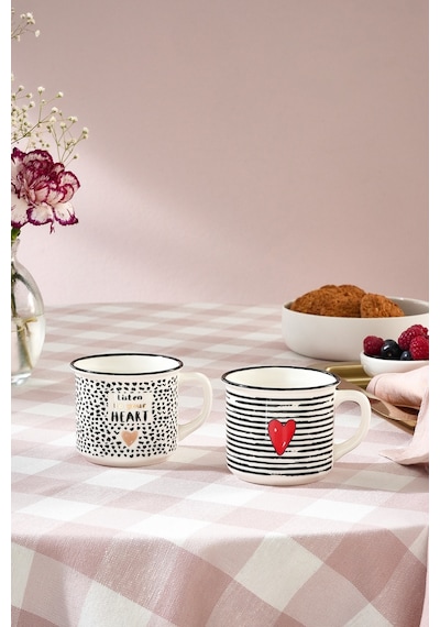 Karaca  Love 2'li Çay Fincanı 180 Ml