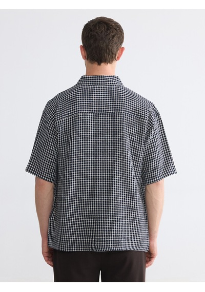 Lcw Vision Lacivert Regular Fit Ekose Erkek Gömlek Lcw Vision Lacivert Regular Fit Ekose Erkek Gömlek