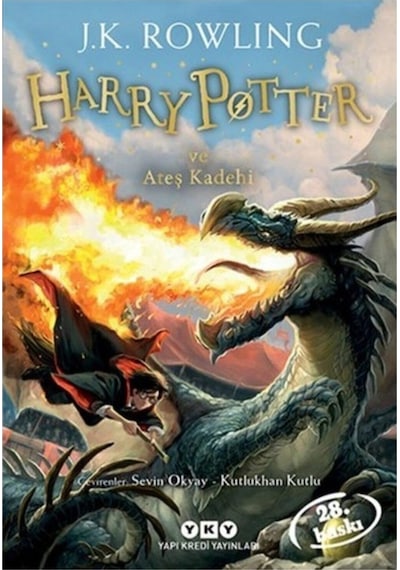 Harry Potter ve Ateş Kadehi - 4.kitap - J. K. Rowling - Yapı Kredi Yayınları