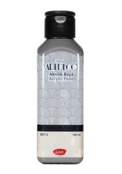 Artdeco Akrilik Boya 140ml Grafiti Gri 3705 Diğer