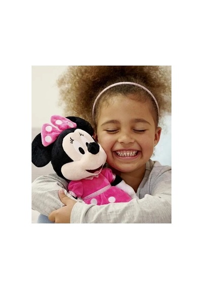 Minnie Mouse Lisanslı Oyuncak Peluş 35 Cm Beyaz