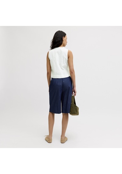 Jack & Jones Kadin Baglama Detayli Kolsuz Asimetrik Üst - Alia - 12287870 Blanc De Blanc Jack & Jones Kadin Baglama Detayli Kolsuz Asimetrik Üst - Alia - 12287870 Blanc De Blanc