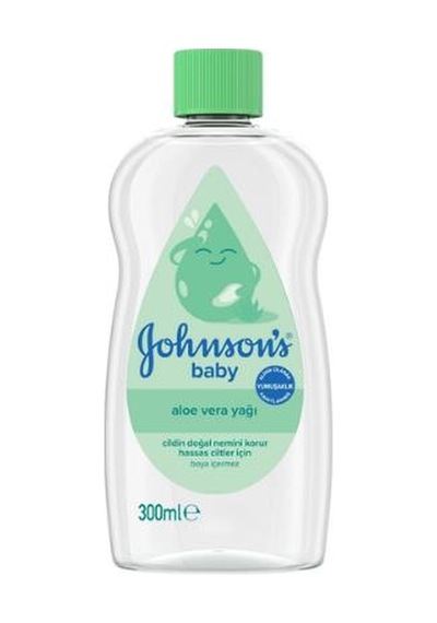 Johnsons Baby Bebek Yağı Aloe Vera 300 Ml