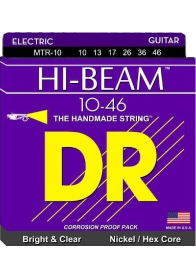Dr Mtr-10 Hi-beam Elektro Gitar Teli Medium 10-46