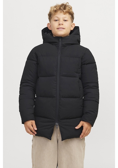 Jack Jones Erkek Çocuk Mont 12260475 Siyah