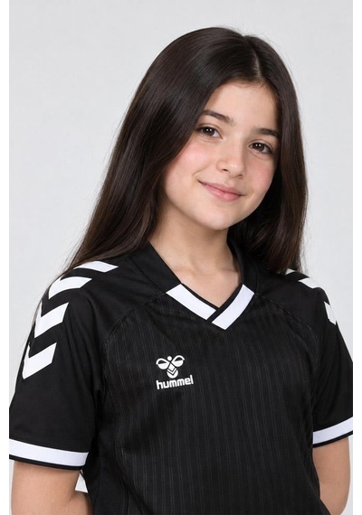 Hummel Fast Çocuk Basic Tek Üst Futbol Forma Siyah