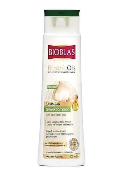 Bioblas Botanic Oils Sarımsak Özlü Günlük Şampuan 500 ML