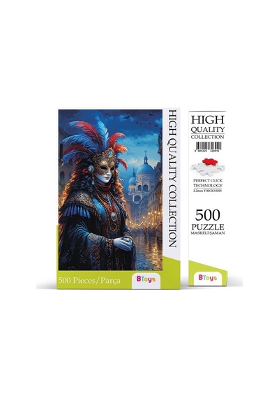 Btoys 500 Parça Puzzle Maskeli Şaman 9051