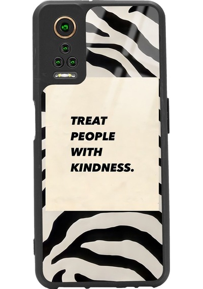 General Mobile Gm 22 Pro Zebra Motto Tasarımlı Glossy Telefon Kılıfı Çok Renkli