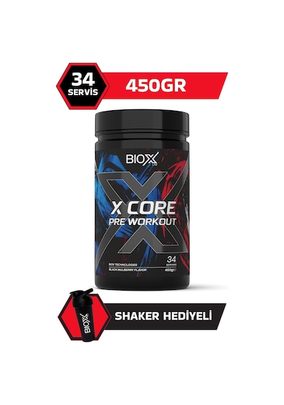 Preworkout Karadut Aroma 450 Gr 34 Servis Pre-workout + Shaker