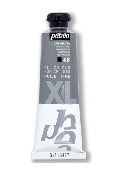 Pebeo 937/48 Yağlı Boya Huile Fine XL 37 ML Neutral Grey