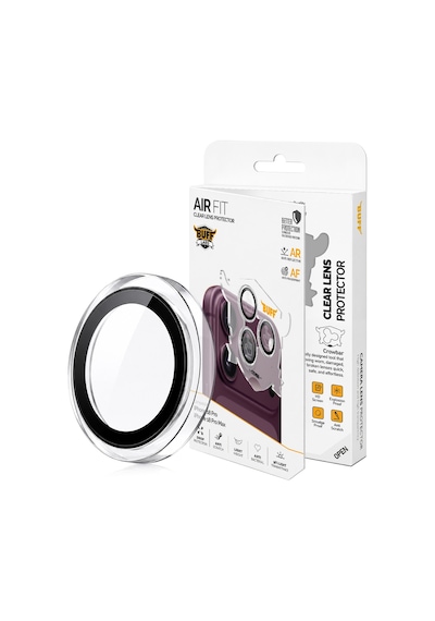 Buff İphone 18 Pro / 18 Pro Max Air Fit Şeffaf Kamera Lens Koruyucu