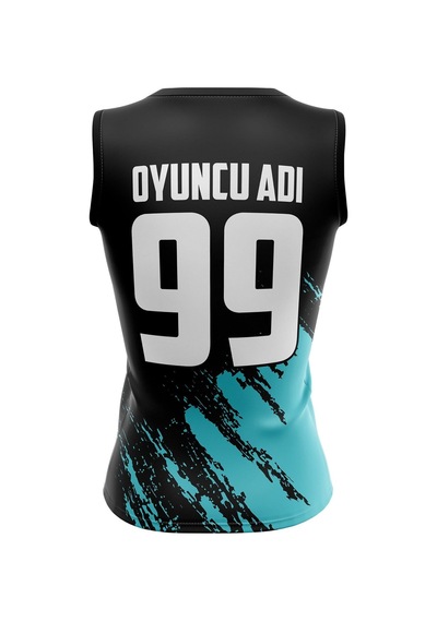 Acr Giyim Voleybol Forması Model 717 - Kişiye Özel İsim Ve Numara Yazılabilir, Dijital Baskı Tasarım Tek Üst