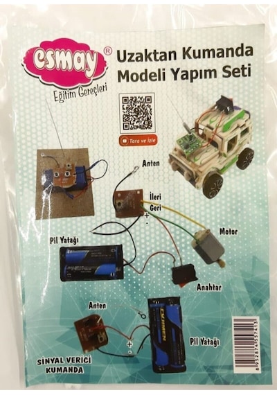 Uzaktan Kumanda Modeli Yapım Seti