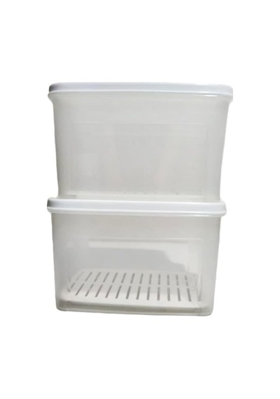 Geseus Moonstar Süzgeçli Peynir Saklama Kabı 2 Lt X 2adet Bpa Free-ms06 Diğer
