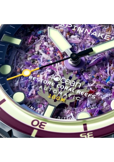 Spinnaker Hass Sp-5172-44 4ocean Limited Edition Otomatik Erkek Kol Saati Metalik Gri