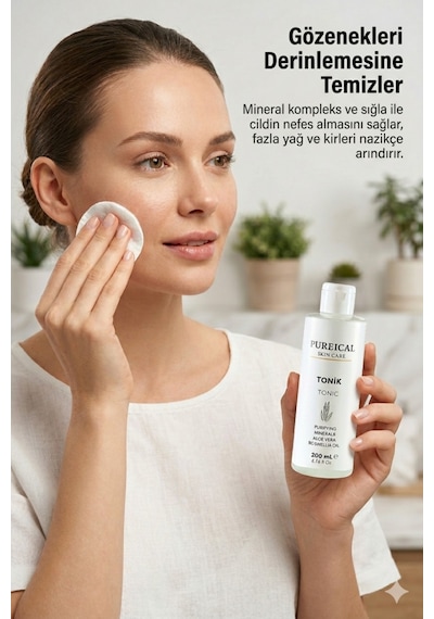 Pureical Aloe Vera & Sığla Yağı İçerikli Tonik 200 ML