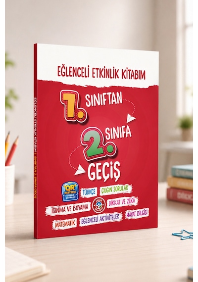 Eğlenceli Etkinlik 1. Sınıftan 2. Sınıfa Geçiş Kitabı