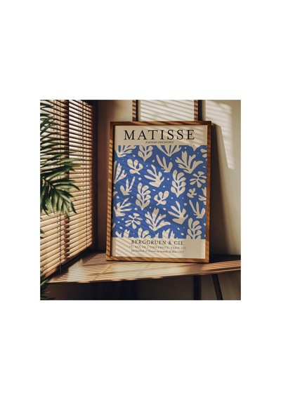 Matisse Çerçevesiz Poster, Modern Dekoratif Çerçevesiz Poster, Tablo, Matisse-18, 50 X 70 Sku: Zeusb0dt9qbpwq