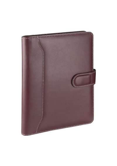 Organizer Ajanda Tarihsiz Çizgili 20x26 CM - Bordo