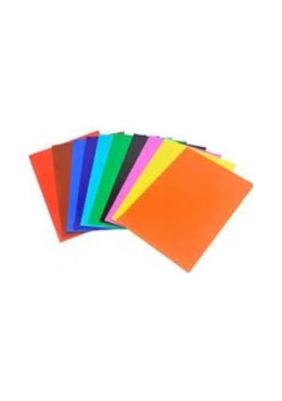 Fon Kartonu 35 x 50 CM  120 G 10 Renk karışık