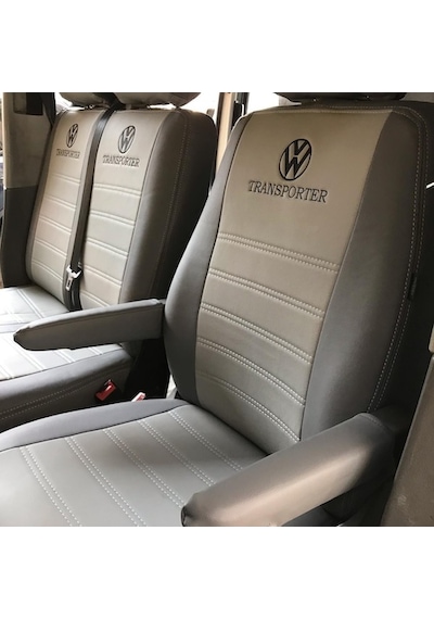 Volkswagen Transporter 5+1 Araca Özel Deri Oto Koltuk Kılıfı (416777674)