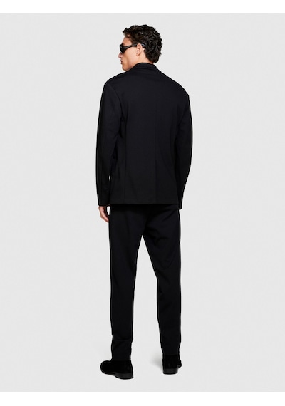 Sisley Tapered Fit Chino Pantolon Erkek Siyah T-shirt - 323a485ssf035