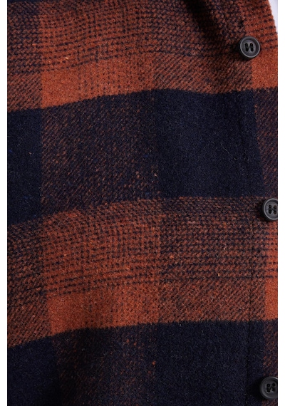 Tudors Erkek Slim Fit Dar Kesim Kareli Kışlık Oduncu Gömlek-42356 Kahverengi Tudors Erkek Slim Fit Dar Kesim Kareli Kışlık Oduncu Gömlek-42356 Kahverengi