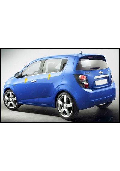 Chevrolet Aveo Hb Krom Cam Çıtası 2008-2011