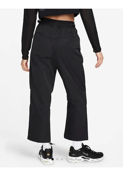 Dri-fit Tech Pack Woven Mid-rise Kadın Eşofman Altı Mat Sportswear Siyah