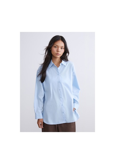 LC Waikiki Alıta Cıty Farkıyla Lcw Modest Mavi Poplin Kadın Gömlek Tunik Mavi - 931522758 Mavi LC Waikiki Alıta Cıty Farkıyla Lcw Modest Mavi Poplin Kadın Gömlek Tunik Mavi - 931522758 Mavi