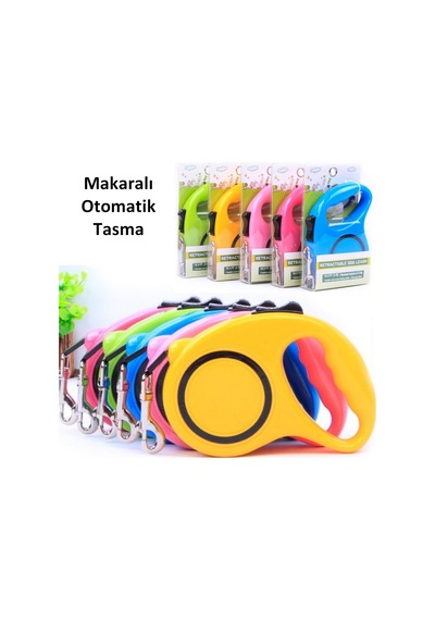 Makaralı Otomatik Köpek Tasması 5 Metre Uzayabilen Köpek Tasması Makaralı Otomatik Köpek Tasması 5 Metre Uzayabilen Köpek Tasması