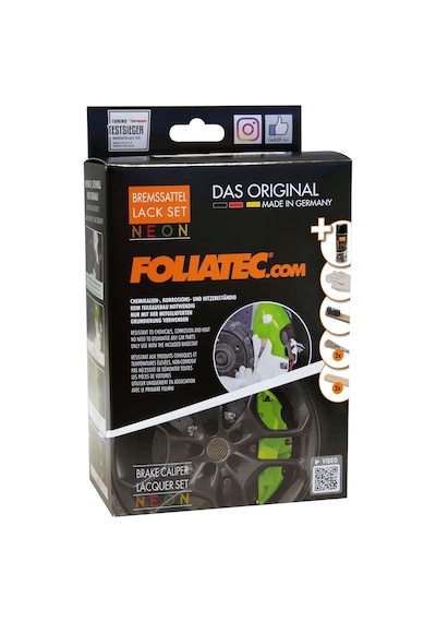 Foliatec Fren Kaliperi Boya Seti 4 Komponet Neon Sarı