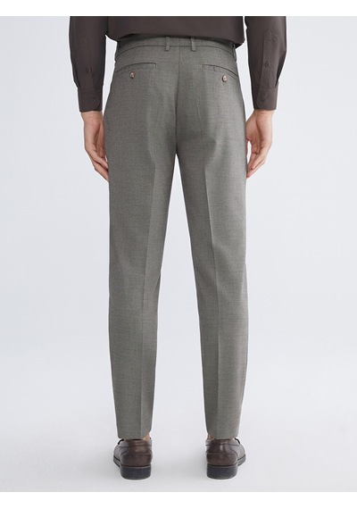 Lcw Busıness Bej Slim Fit Erkek Takım Elbise Pantolonu