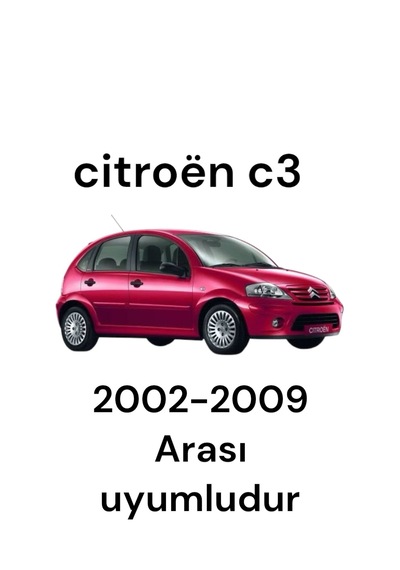 Citroen C3 2002-2009 Pandizot Bagaj Rafi