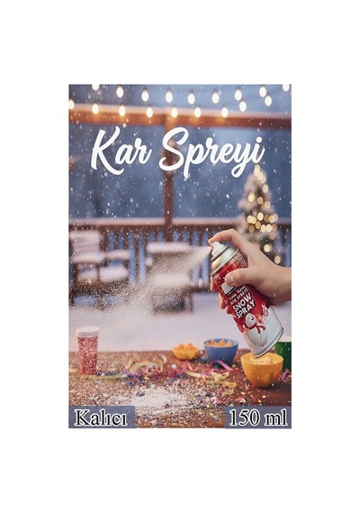 Kar Spreyi 150 Ml 1 Adet Erimeyen Kar Cama Yazılan Yılbaşı Noel Parti Yılbaşı Ağacı Süsleme Spreyi Yılbaşı Süsü