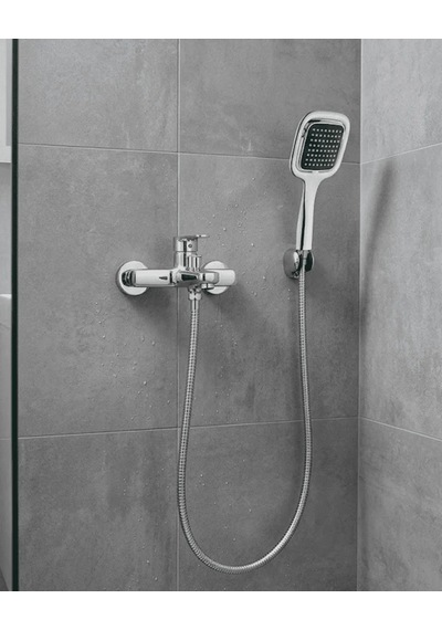Ers Siyah Duş Seti El Duşu Başlığı Spiral Hortum Dayanıklı Banyo Duş Aksesuarı Çok Renkli