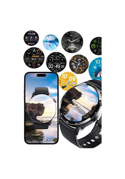 Plentiful Plentifulamoled Ekran Metal Deri Silikon Kordonlu Uyku Ve Sağlık Takibi