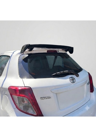 Toyota Yaris 2012-2014 Üniversal Spoiler Boyasız Plastik