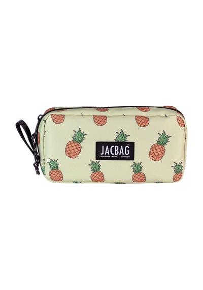 Jacbag Jac-06 Organizer Rulo Kalem Çantası Siyah - Ananas Ananas