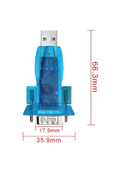 Usb to Rs232 Çevirici Erkek DB9 1 Mbps Seri Port Haberleşme Arduino Mcu Uydu Alıcı Dvd Gsm Telefon