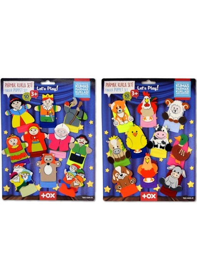 2 Set - 20 Parça Tox  Çiftik Hayvanları ve Masal Kahramanları Parm