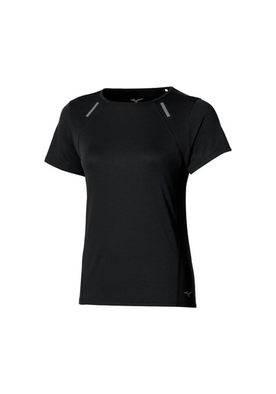 Mizuno Dryaeroflow Kadın Tişört Siyah Çok Renkli