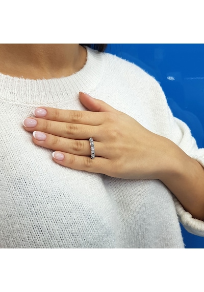 Lova 1,20 Karat Efektli Pırlanta Yeditaş Yüzük - 1070220