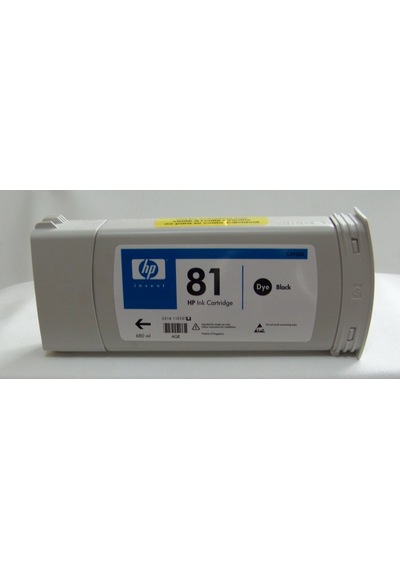 Hp C4930A No81 Black 670Ml ***Kutusuz***
