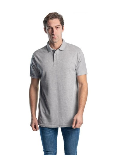 Şensel, Polo Yaka Tişört, Gri -136E131- T-Shirt, Tshirt, Kısa Kol