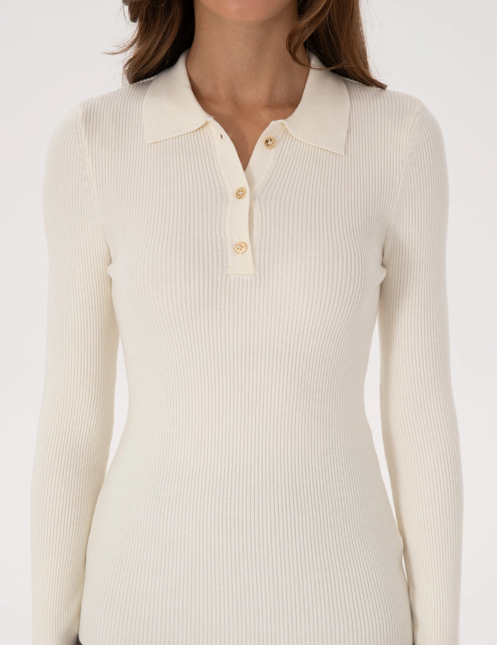 Pierre Cardin Kadın Ekru Kazak /triko 50317090-vr019 Ekru