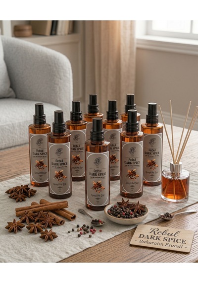 Rebul Dark Spice Ferahlatıcı Kolonya Pet Şişe 125 Ml X 10 Adet 10'lu Çanta Boy Avantaj Seti
