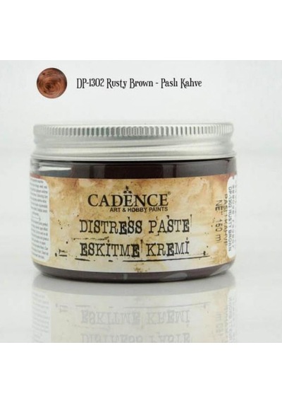 Cadence Distress Paste Eskitme Kremi Dp-1302 Paslı Kahve 150Ml