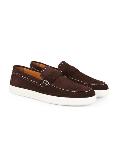 Lbr Erkek Loafer Ayakkabı Hakiki Süet Deri Mokasen Dikişli Bağcıksız Beyaz Kauçuk Taban Yazlık H1128 Kahve Lbr Erkek Loafer Ayakkabı Hakiki Süet Deri Mokasen Dikişli Bağcıksız Beyaz Kauçuk Taban Yazlık H1128 Kahve